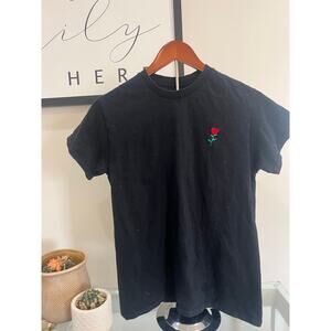 Men’s Riot Society Black Cotton T-Shirt – Size Small